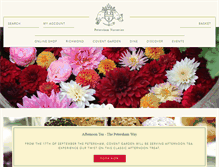 Tablet Screenshot of petershamnurseries.com